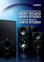 Yamaha monitor speaker sales msp5